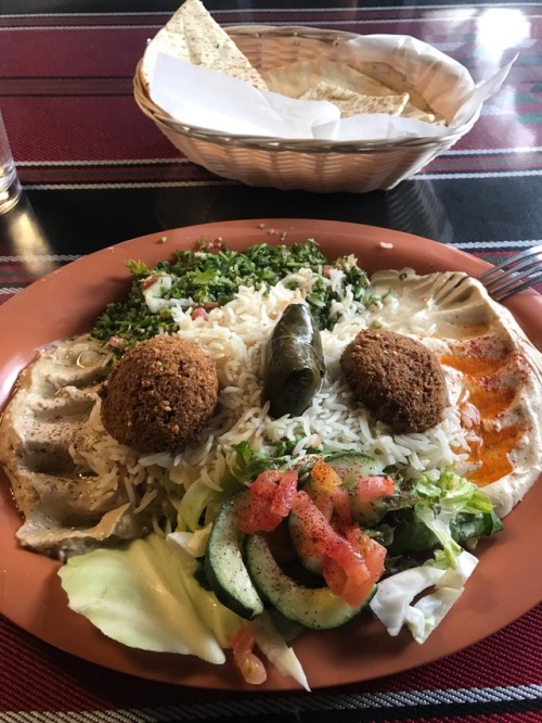 So delicious #healthyfood #mediteraneanfood #hummus #falafel #babaganoush #Boulder #protein