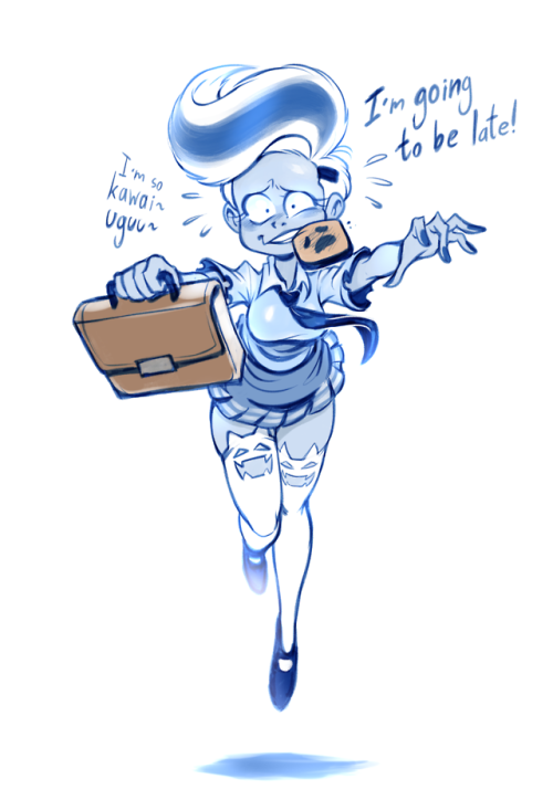 goodbadartist: I like this toothpaste hair ghost [COMMISSIONS]   [KO-FI]   [PICARTO]   [TWITTER] 