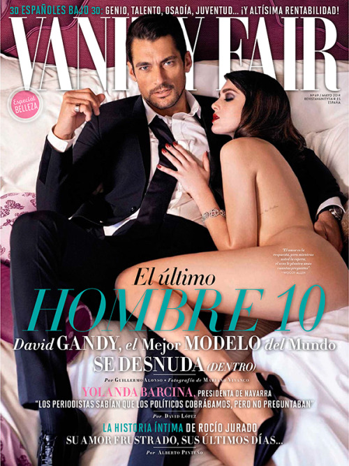 GANDYFEVER FOR VANITY FAIR SPAIN MAY 2014 DAVID GANDY BY MARIANO VIVANCO SEE THE FULL HQ COVER STOR