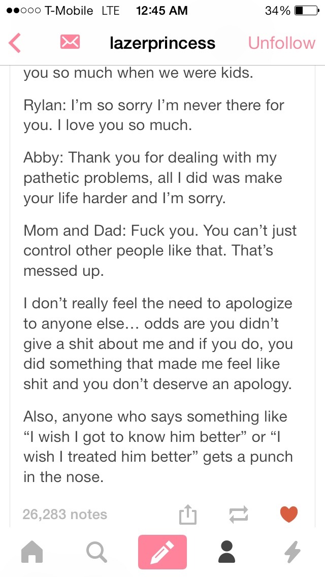blissfulmuse:  This is so fucking important.  Her mom intends to remove her suicide