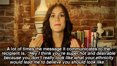 elegantpaws:  huffingtonpost:  ONE THING YOU SHOULD NEVER CALL AN ATTRACTIVE WOMAN