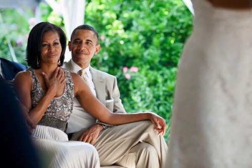 sintisinmi:  Obama and Michelle 