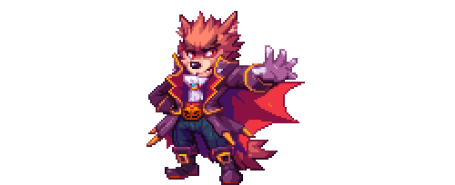 ahruon:  Handsome Halloween Butler Wolf