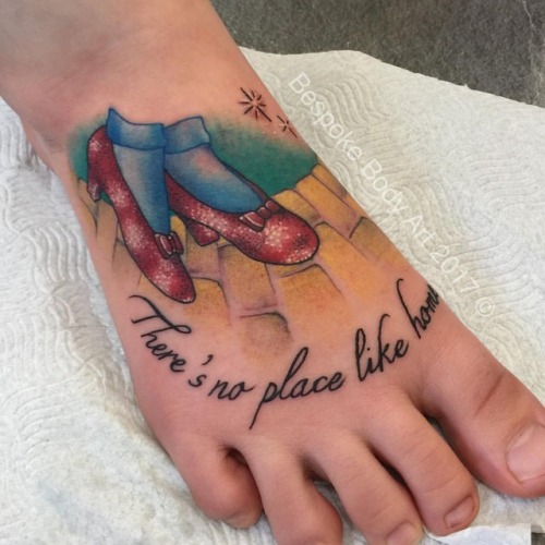 Dorothy Shoes tattoo by Ilaria Tattoo Art  Photo 29123