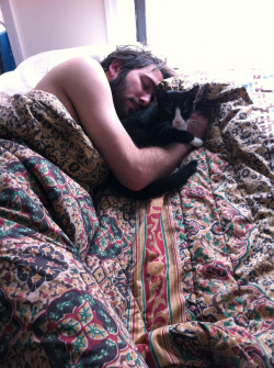  angstrom the cat with her boy. -archbanger