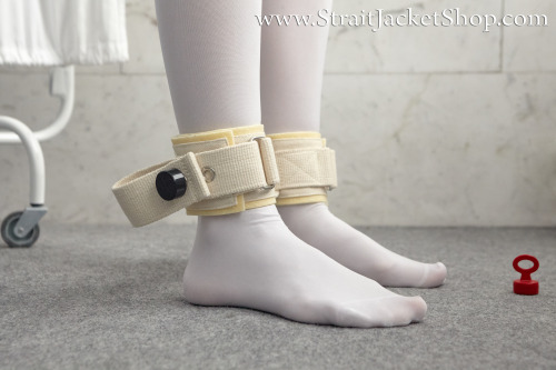 New Ankle Restraining Cuffs with Segufix Locks are available in our shop!www.StraitJacketShop.com