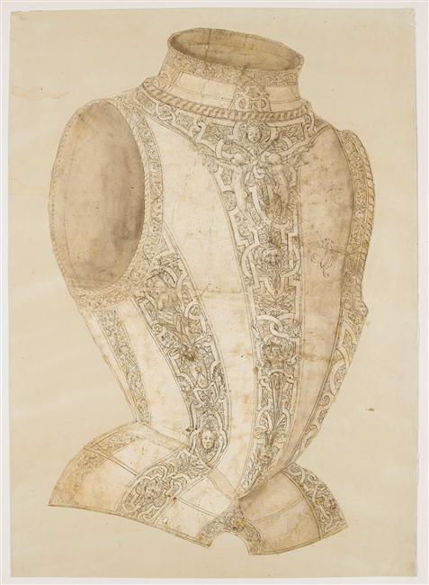 Cuirasse, 16th C.Etienne Delaune (attributed to)musée du Louvre, collection Rothschild