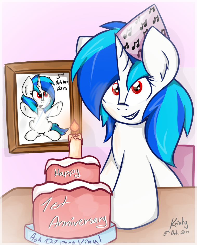 askdjponyvinyl:  Today is one year anniversary of this blog. I couldn’t believe