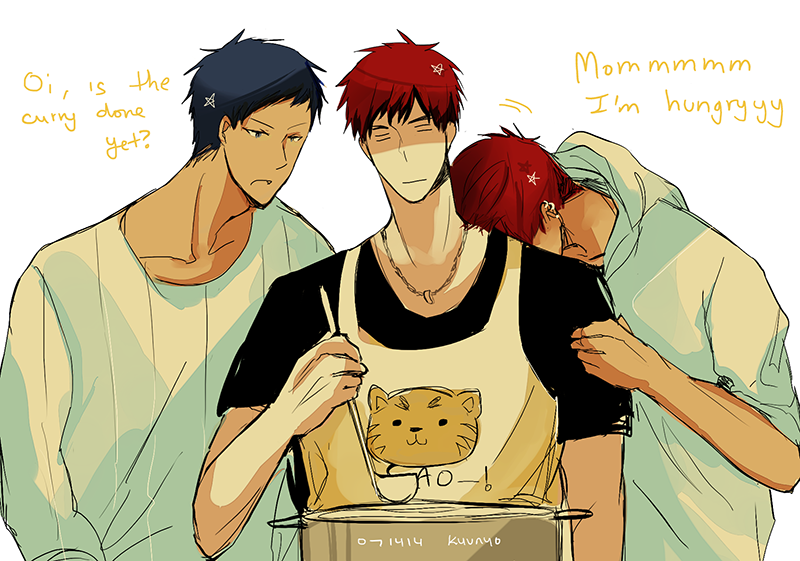 kyunyo:  Basically Aokaga’s baby. ^q^ You know, what if they have a kid someway