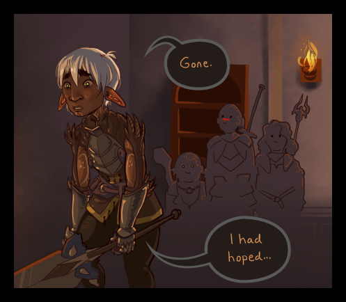 kosmonauttihai:Act1!Fenris eats anxiety for breakfast, bottled with care.Things will get better for 