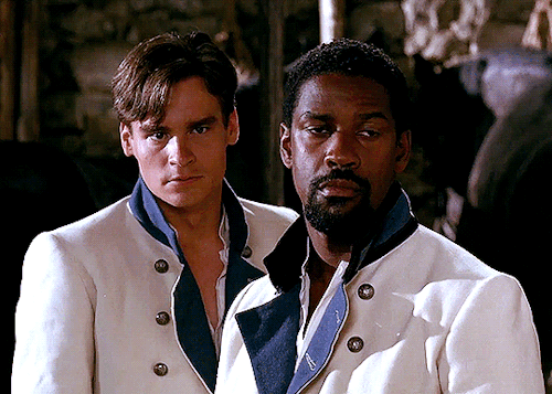 Robert Sean Leonard And Denzel Washington In Much Ado About Nothing (1993)