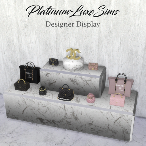 Designer Display• 3 Brands | 6 Swatches with mirrored edges!DOWNLOADPatreon early access - Public 2n