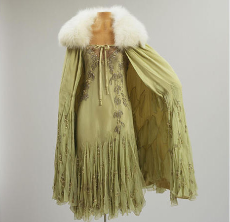 fashionsfromhistory: Evening Ensemble Madame Frances Inc 1924-1927 Hillwood