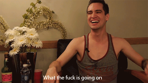 stumpatd:  Brendon drunk and confused (x)