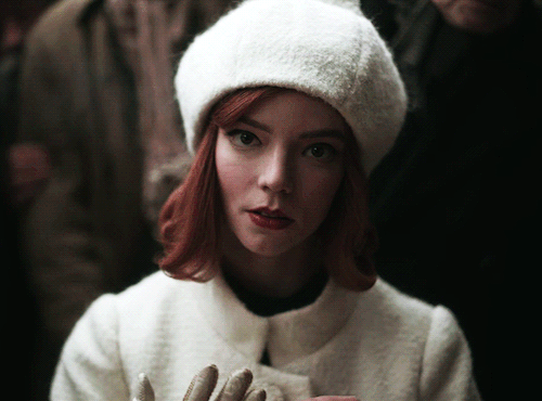 ceremonial:Let’s play. Anya Taylor-Joy as Beth Harmon in The Queen’s Gambit 1.07 &l