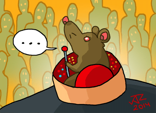 king-wasted:  That mouse isn’t even dead, what a sham. 