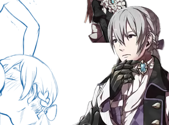 I’m drawing Something and I have a picture of Jakob on the screen for reference