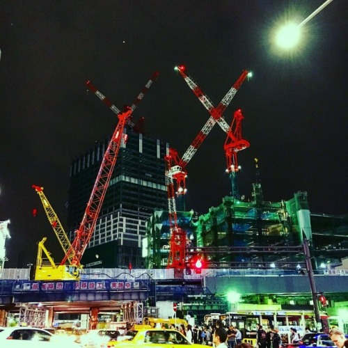 渋谷21:44 #kachimo #underconstruction #shibuya #渋谷 #工事中 #shibuyaphoto #miyamasu (Shibuya, Tokyo)