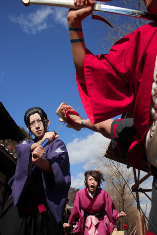 as-warm-as-choco:The Samurai Champloo (サムライチャンプルー) cosplayers that stole my heart&hel