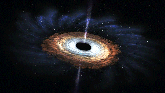 sci-universe:    Black Hole Tearing a Star Apart: New Findings Seen in Artist’s