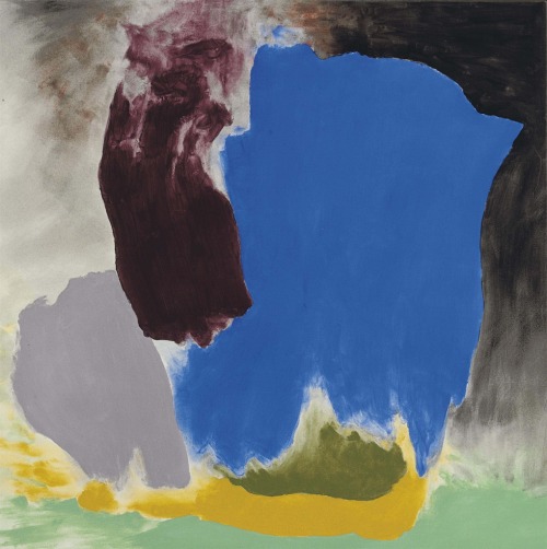 thunderstruck9:Friedel Dzubas (German-American, 1915-1994), Yonder, 1979. Acrylic on canvas, 40 x 40