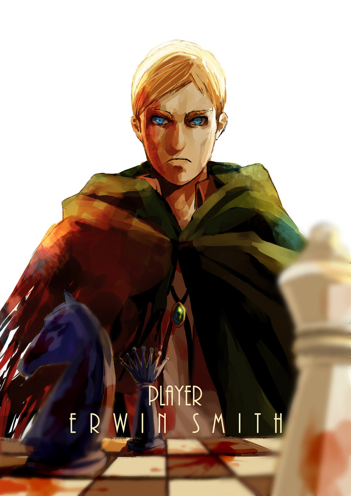 reiner&ndash;braun:  AOT x CHESS by winni 