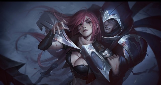 Talon & Katarina by AGuo