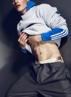 justdropithere:  Nemanja Maksic by Luca Bellumore - Red Milk Magazine 