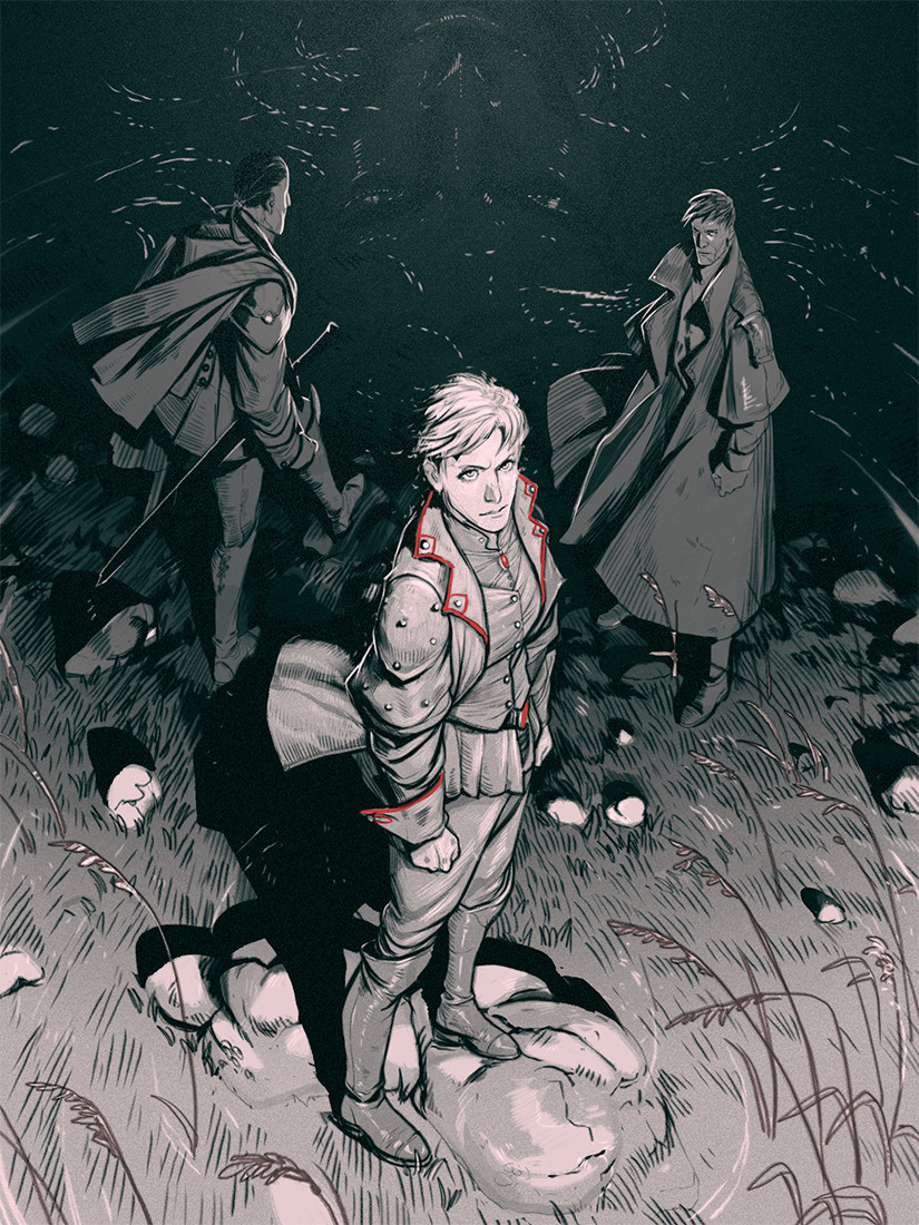 charliebowater: theamazingdigitalart:   Rebel book illustrations by  Elena Bespalova