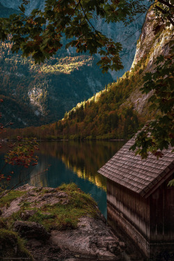 satakentia:  The BoathouseObersee, Bavarian Alps, Germanyby agialopoulos