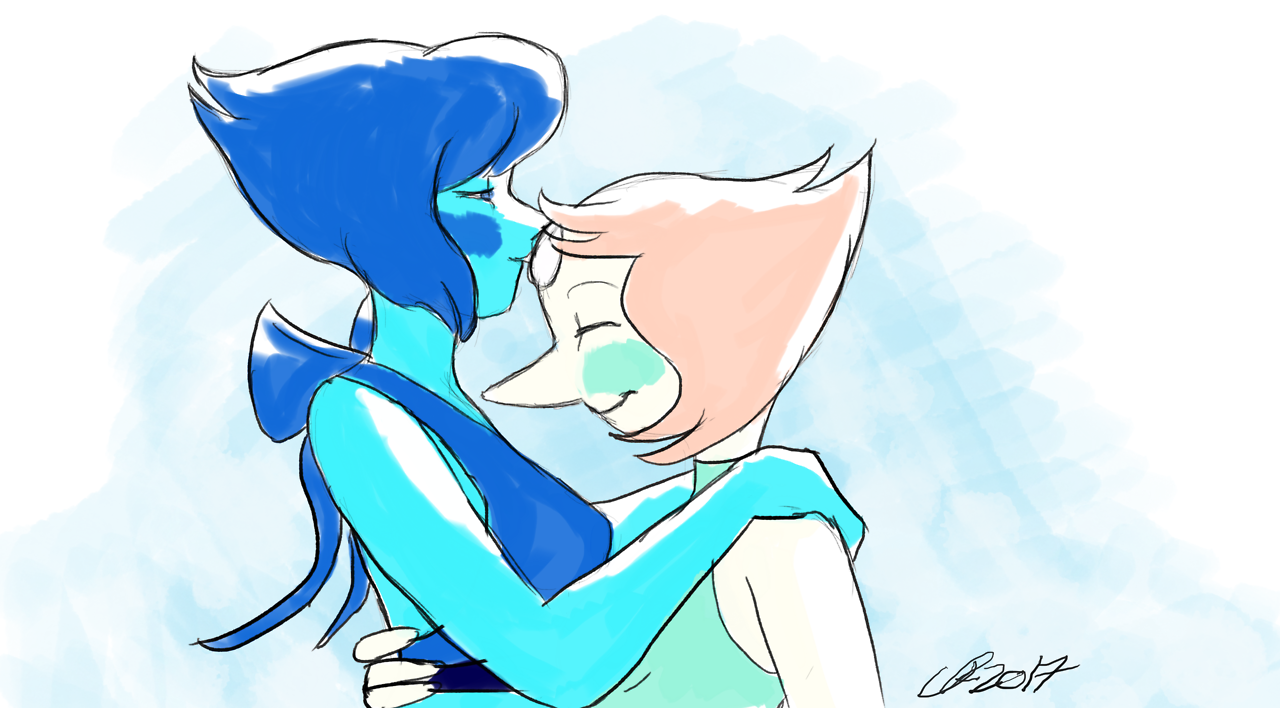 When babe kisses your gem.