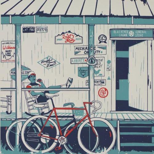 cadenced: Zach Minard’s poster for ARTCRANK Portland.