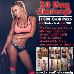 The 30 Day Challenge is here! Click link