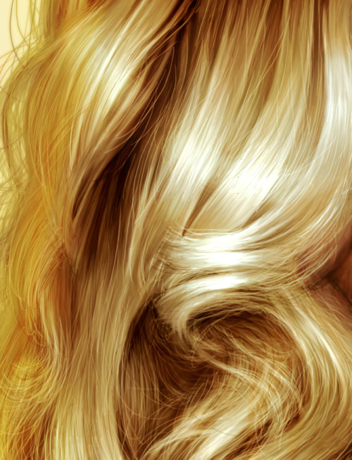 wannabeanimator: How to Digitally Paint Hair - Muddy Colors