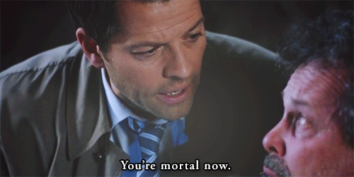 habitatfordeanwinchester:  Castiel threatening Metatron  | 10x17