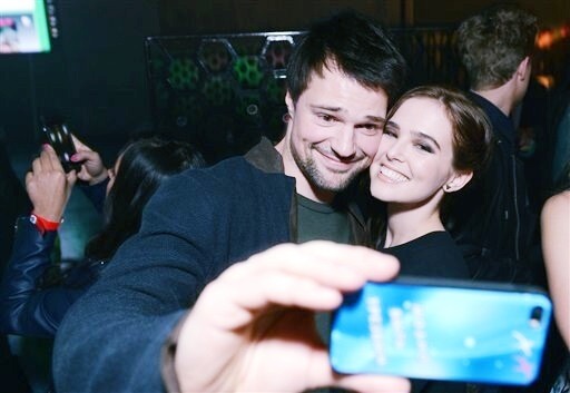 city0fdhampir:  Danila and Zoey at the Vampire Academy Movie Music Party. 