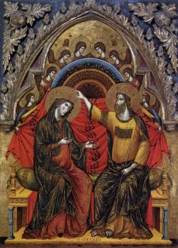 lionofchaeronea:Coronation of the Virgin,