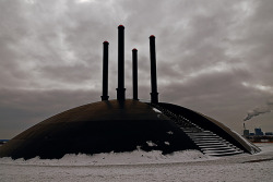 helaeon:  Chimneys by Mads-P on Flickr. 