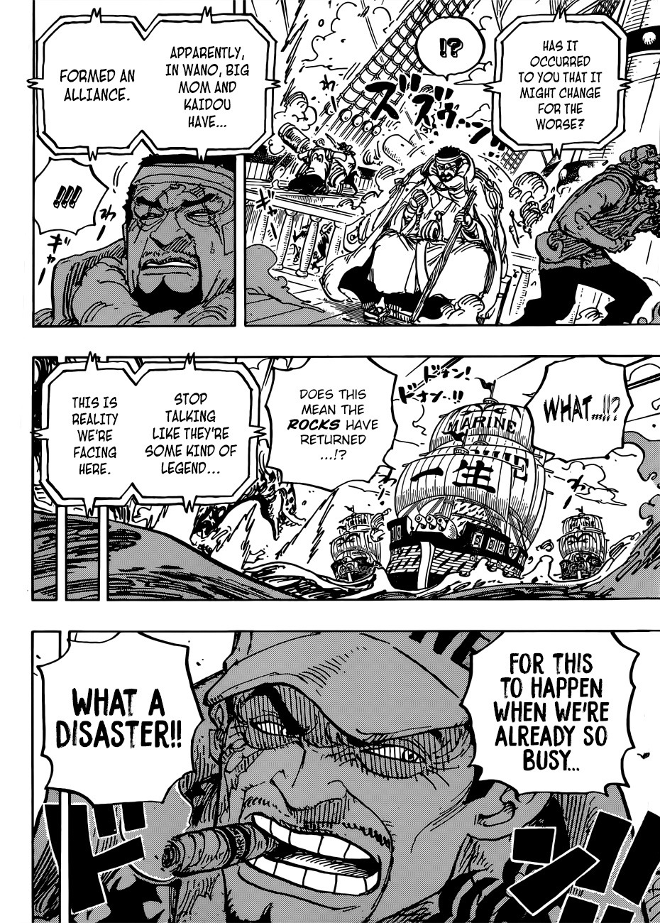 One Piece Chapter 957 – The Rocks Pirates