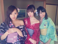 yagura-nao: Haruna x Reinyan x Emichi - Offshoot Yuri Gekijou Calendar