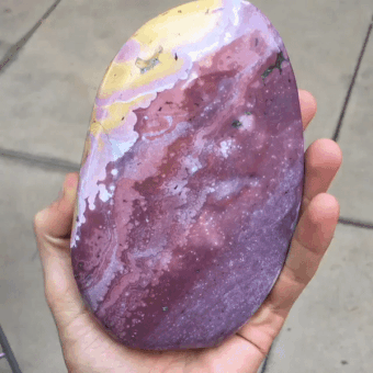 sensoryserenity:Purple Ocean Jasper | @exoticcrystals on Instagram