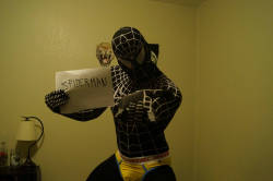 Andrewchristian:  Andrew Christian Famous Fan Spider-Man From New York City. Now