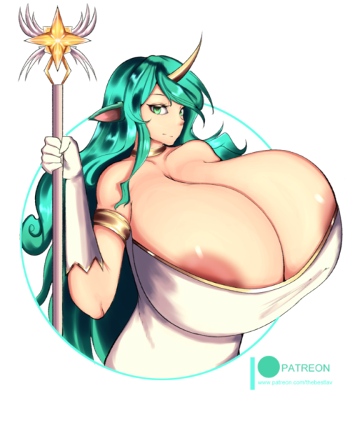 blog-pellenor: l-a-v:  Buffed Soraka These buffs are getting out of hand….or out of dress ;D Patreon | Twitter | FurAffinity  Oof 