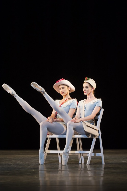 obsessivedancingdisorder:kameliendame:Jerome Robbins, The ConcertBeatriz Stix-Brunell and Olivia Cow