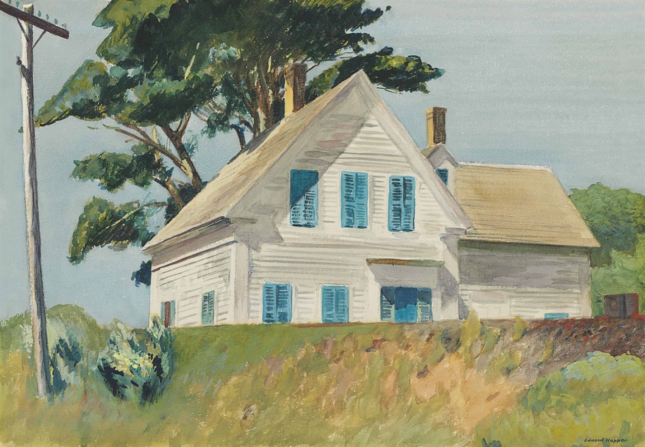 thunderstruck9:  Edward Hopper (American, 1882-1967), Railroad Embankment, 1932.