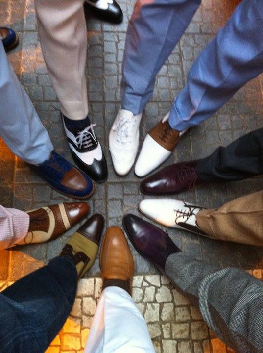 thesundancekydd:  DUCHAMP LONDON - what shoe shall it be today?