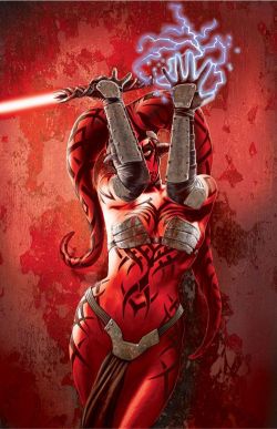 son-of-dathomir:Darth Talon  wow el poder del lado oscuro