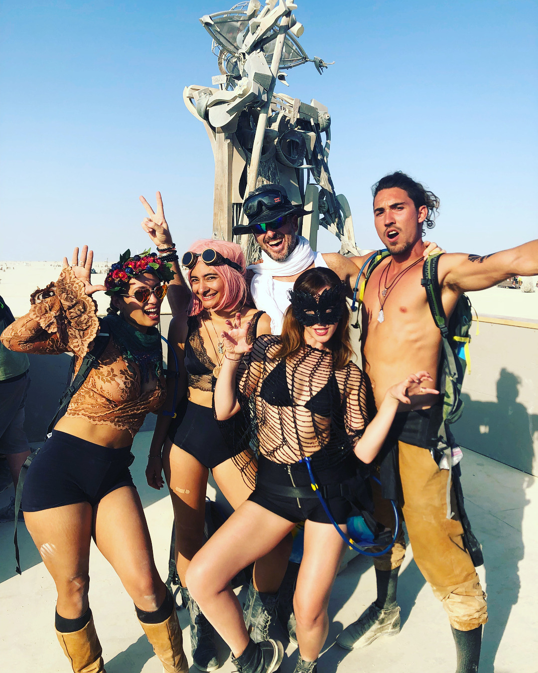 dexterqiii: Emma Watson at Burning Man 2018 Burning Man, Black Rock desert in Nevada