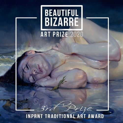 Aahhh!! So beyond thrilled to announce that my “Selkie” placed 3rd in the @beautifulbiza