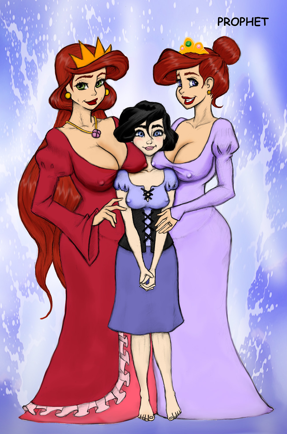 prophetyeah:Athena, Melody and Ariel mothers daughters~ ;9